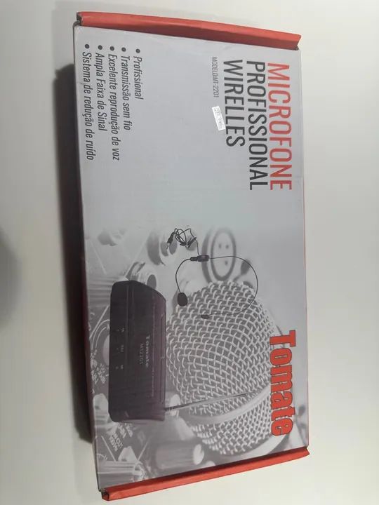 Microfone Lapela Sem Fio Tomate MT-2201 - Foto 4