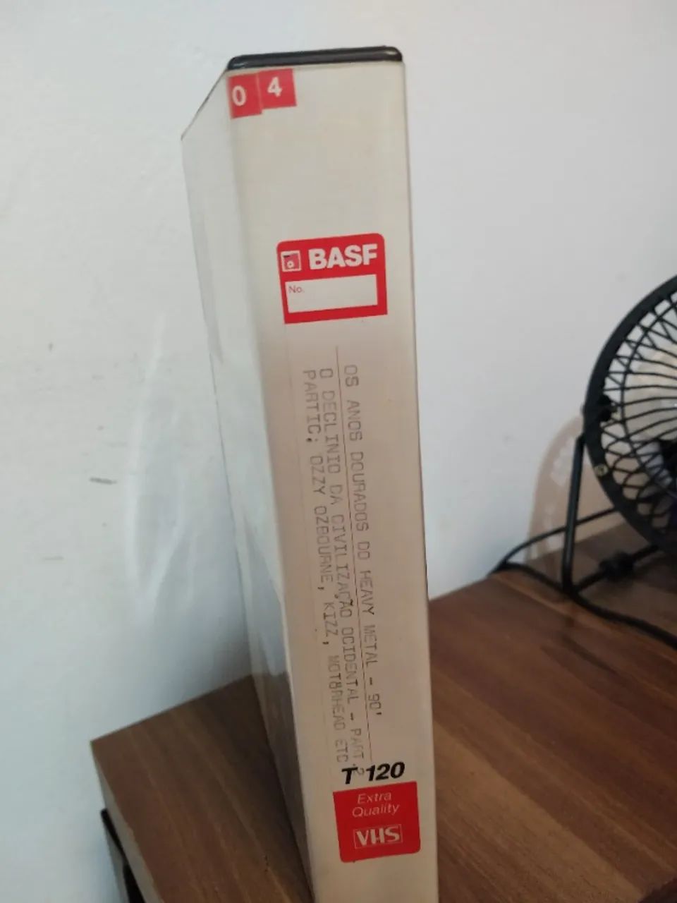 Fita VHS BASF T 120 Gravada - Foto 3