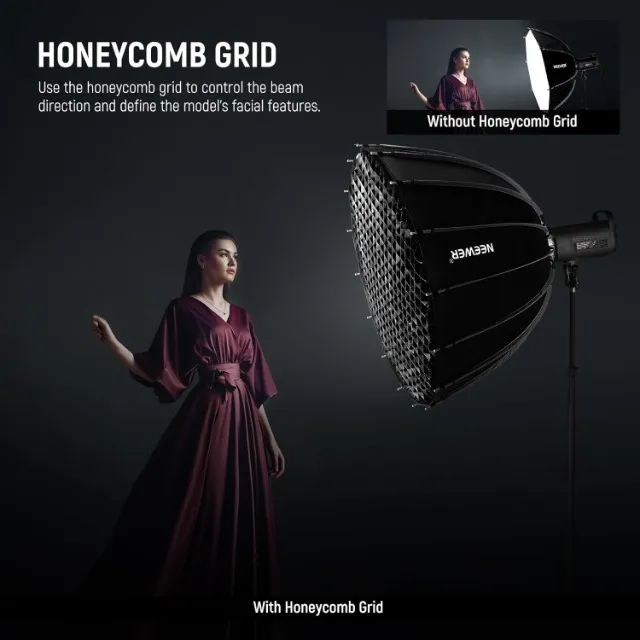 Neewer Parabolic Softbox Bowens Mount - Foto 3