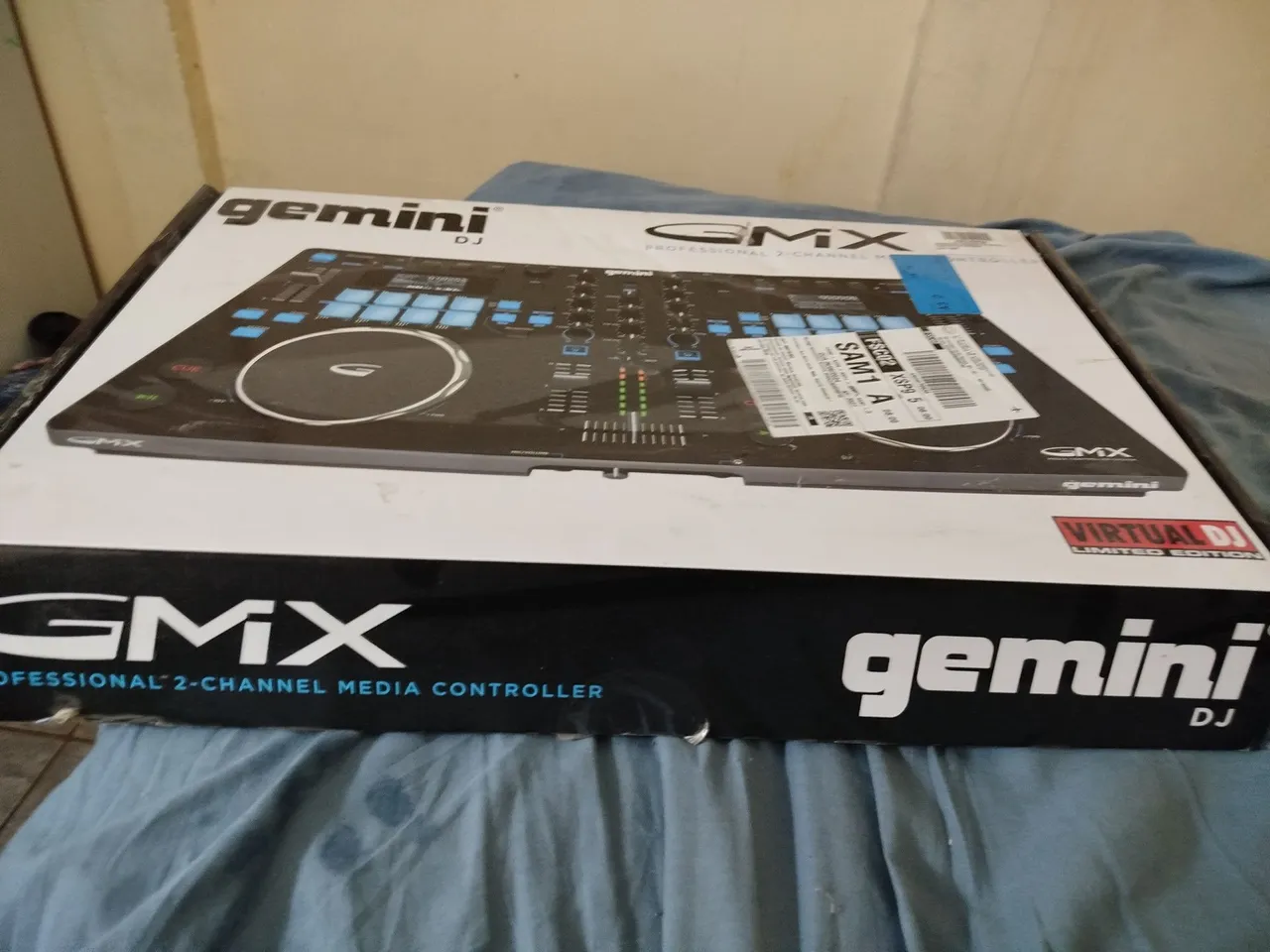 Controlador DJ Gemini GMX - Novo na Caixa