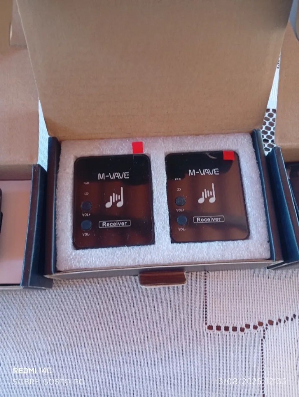 Retorno de palco sem fios 