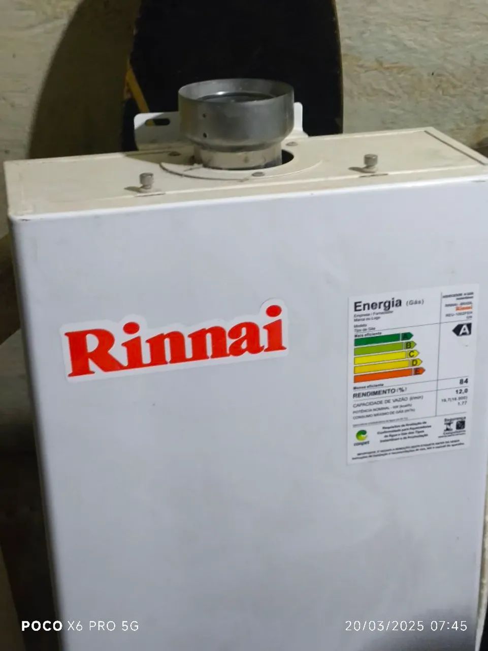 Aquecedor de água a gás Rinnai - Novo - Foto 2