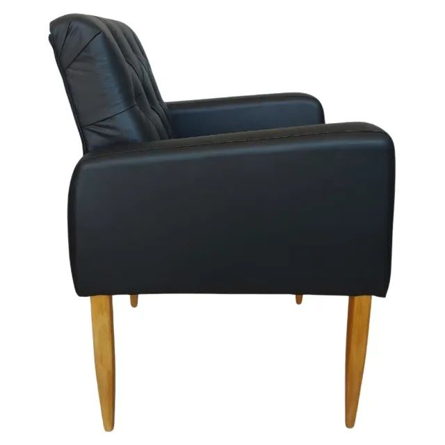 Poltrona Elegance - Poltrona para Recepção - Poltrona para Sala - Sofá de Recepção - Foto 2