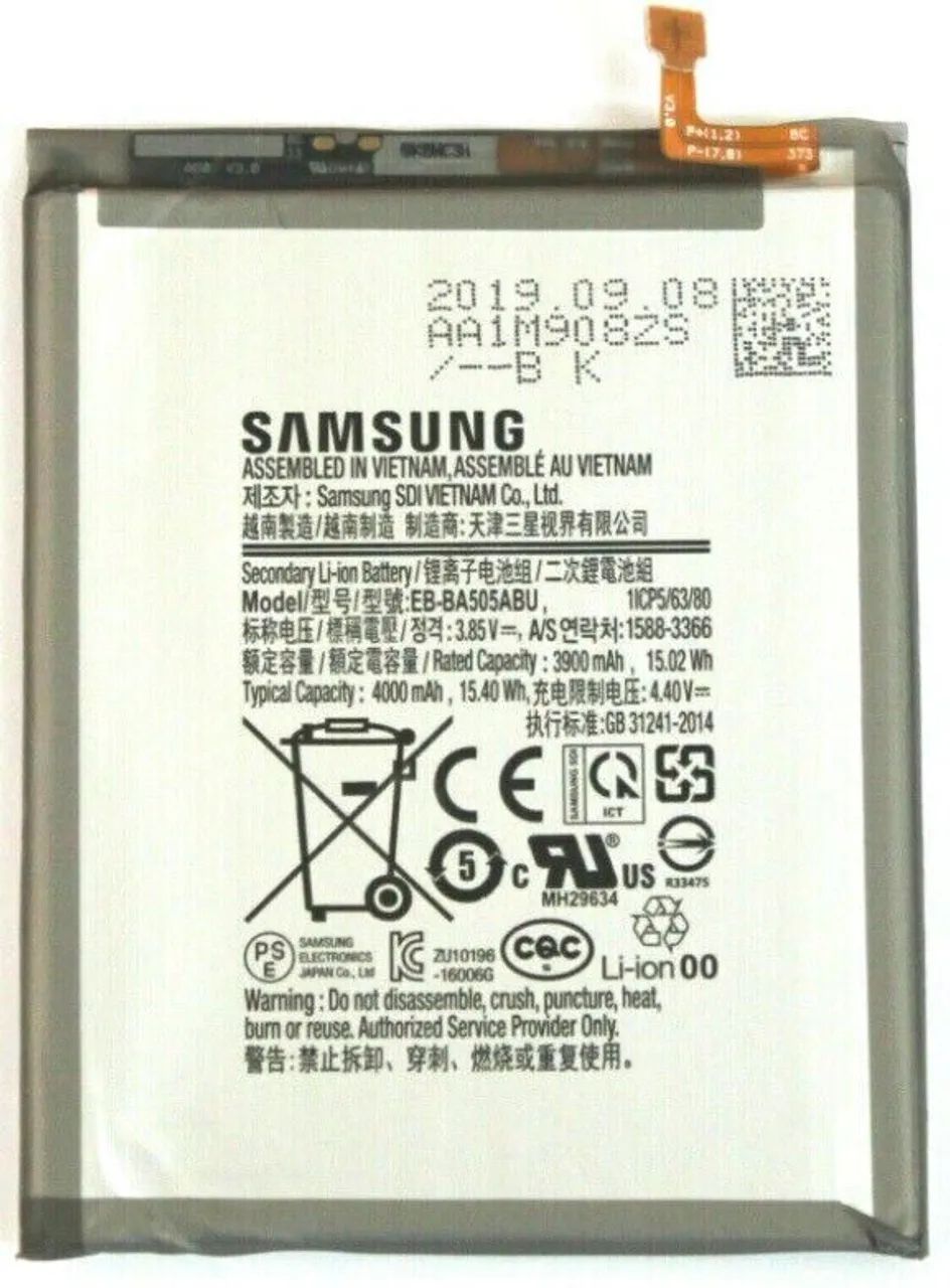 Bateria Samsung EB-BA505ABU 4000mAh Original