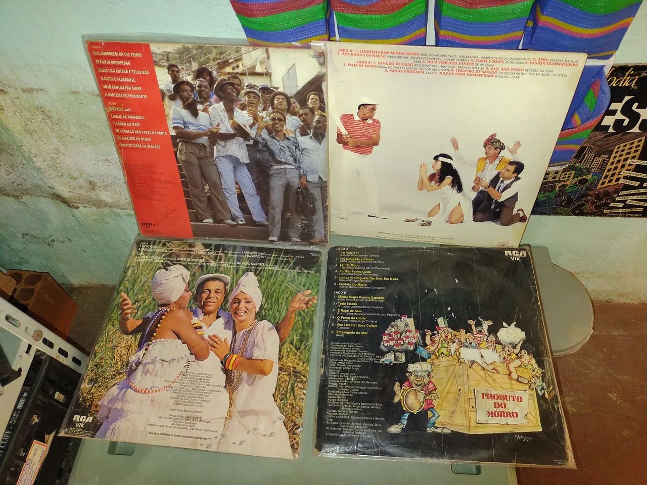 Bezerra da Silva Lps disco de vinil, 5u, bom estado, sendo 1u capa trocada. - Foto 2