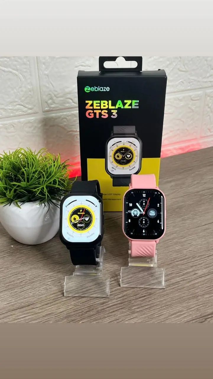 Relógio SmartWatch ZEBLAZE GTS 3