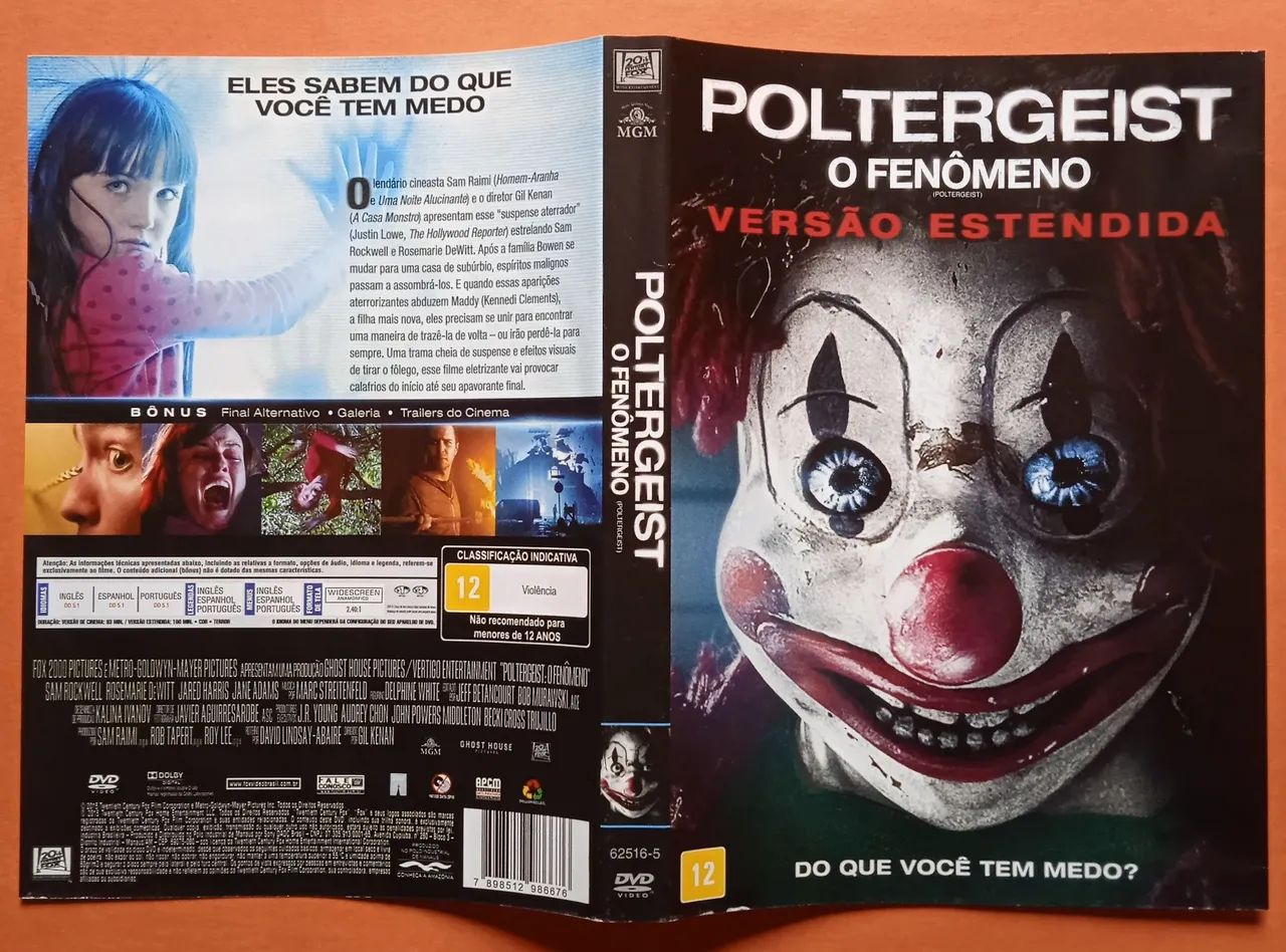 Dvd Poltergeist O Fenômeno - 1982 e 2015 - Foto 5