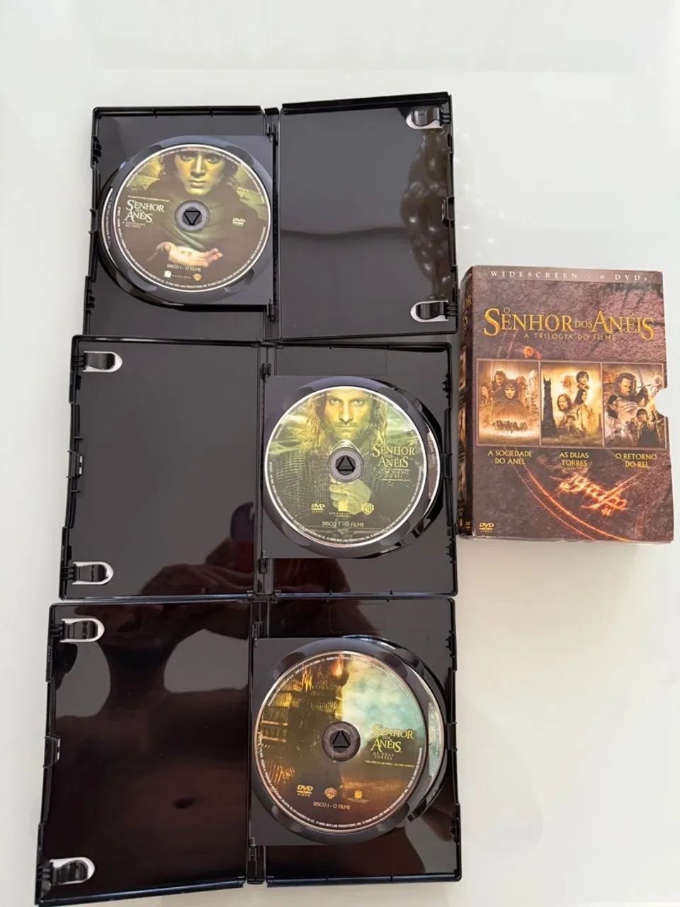 Trilogia Senhor dos Anéis - DVD - Foto 2