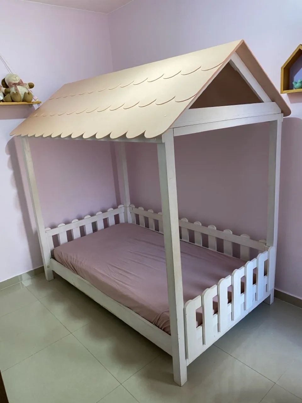 Cama Infantil Casinha Montessoriana