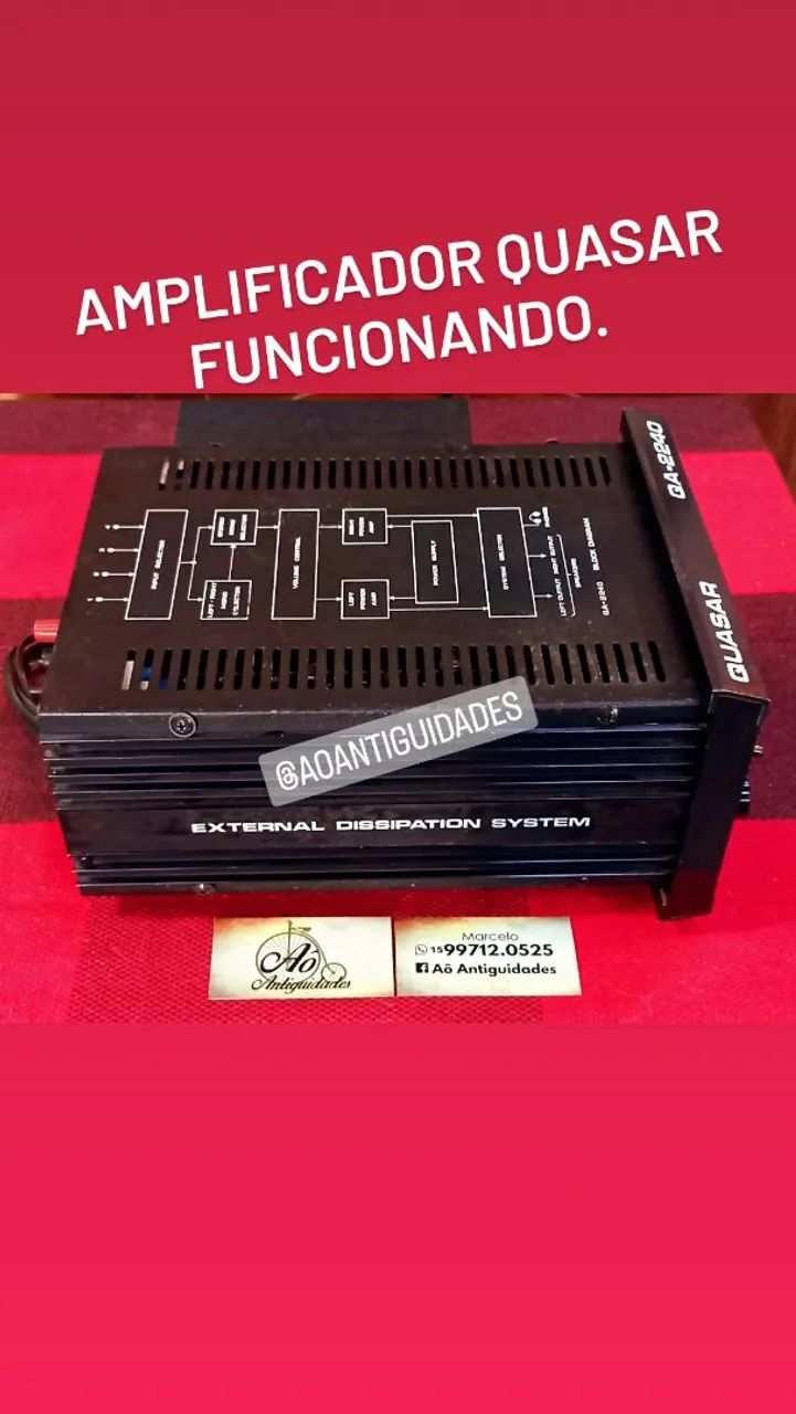 Amplificador Quasar QA-2240 64352265516929122