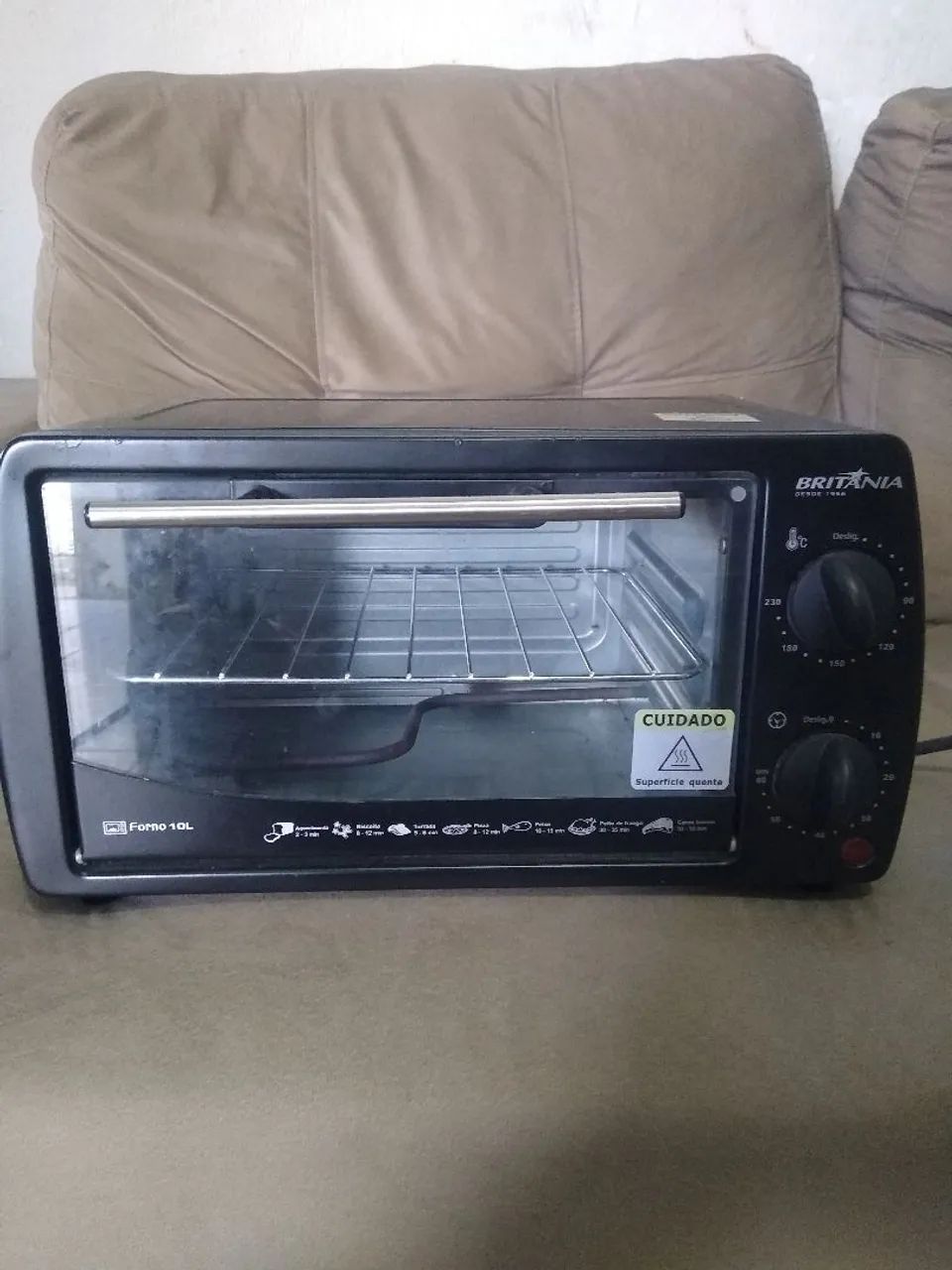 Forno Elétrico Britânia 10L - Seminovo