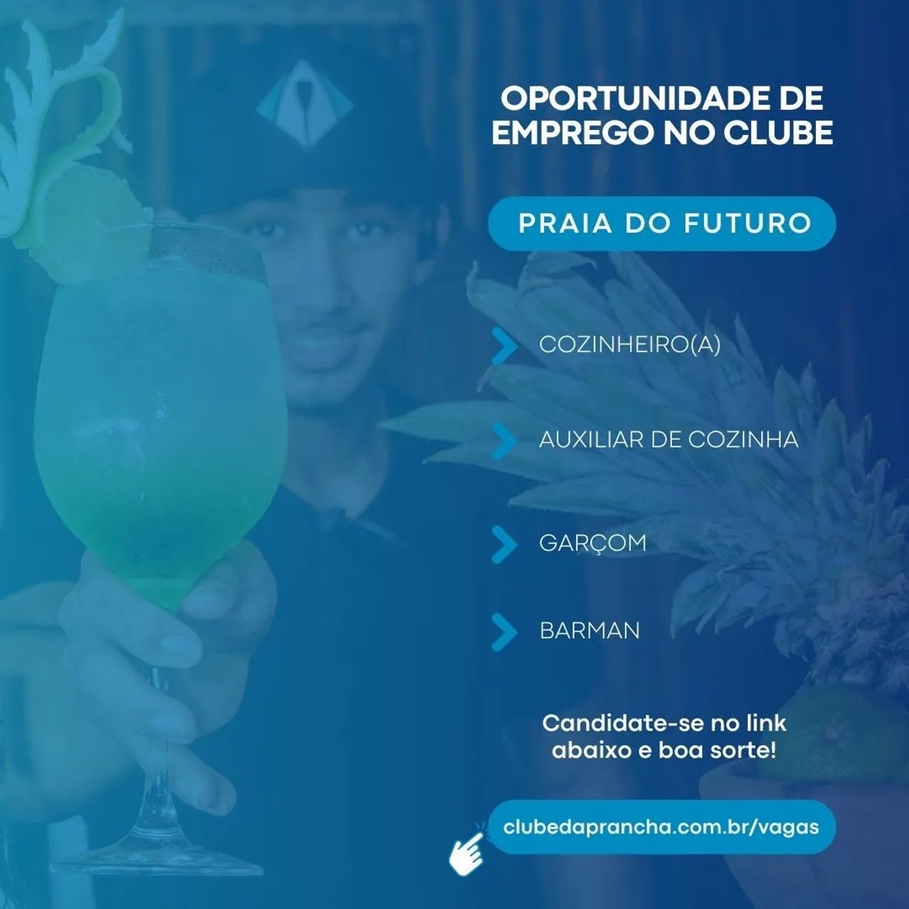 Vagas para Restaurante! Praia do Futuro