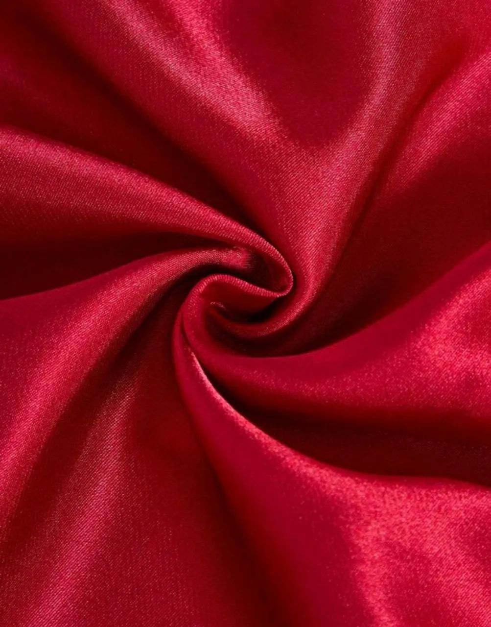 Body Romântico de Cetim com Renda - Vermelho - Foto 5