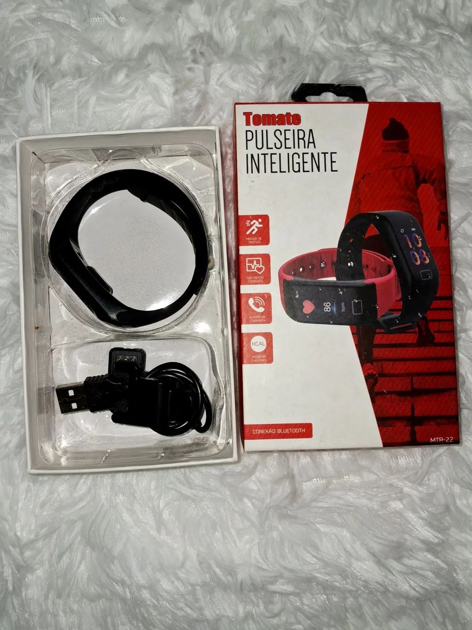 Smartwatch com 2 pulseiras - Foto 4