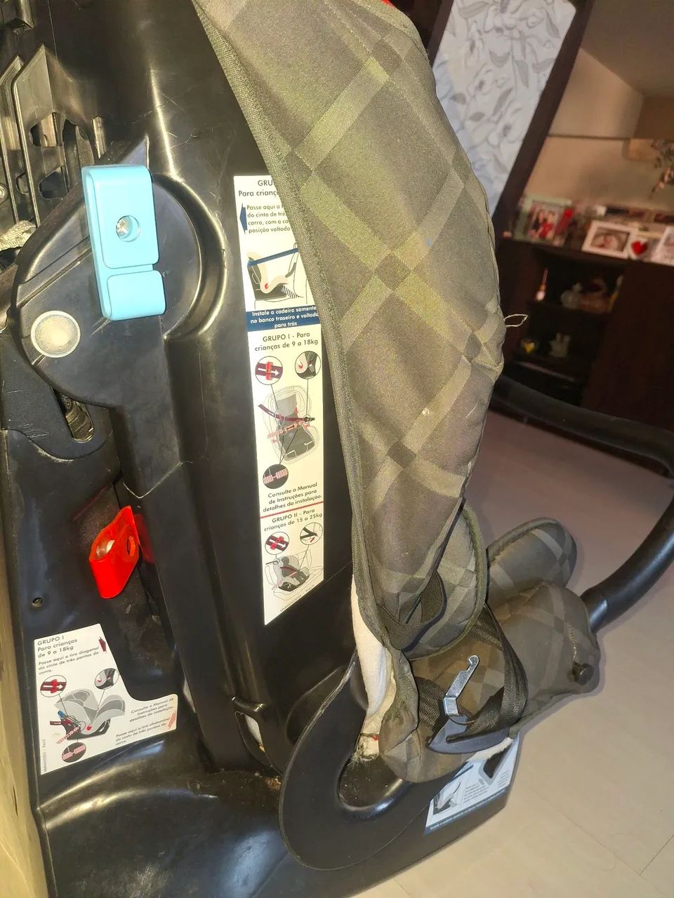 Cadeira bebê 0 a 25 kilos evolution burigotto - mento por cartão taxas pelo comprador - Foto 3