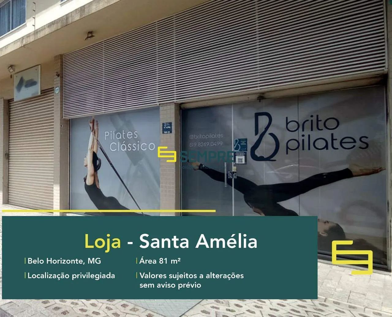 Loja comercial a venda no Santa Amélia em Belo Horizonte
