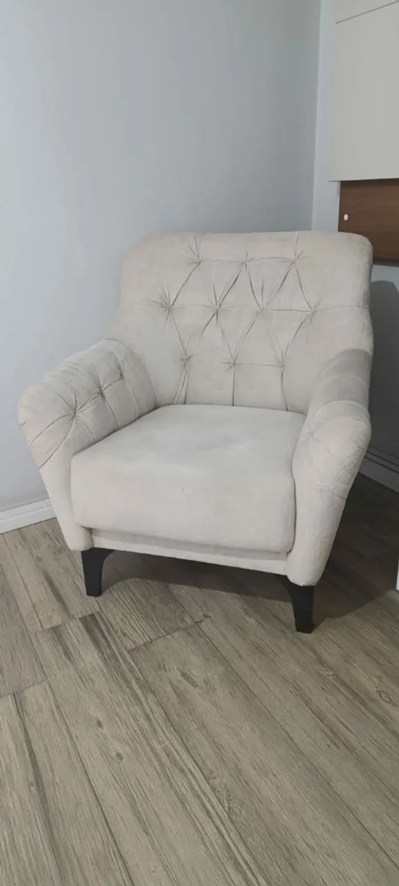 Poltrona confortável e elegante