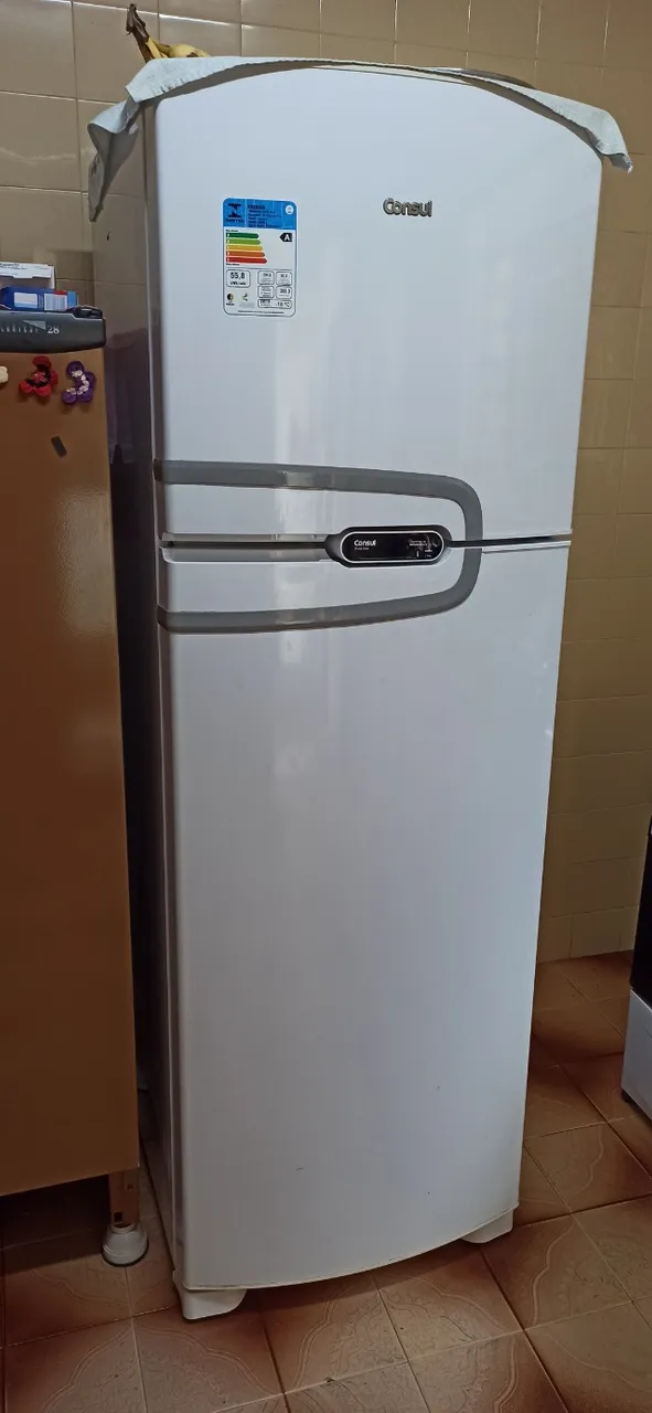 Geladeira Consul Frost Free 2 Portas 386 Litros - Branca - 110v (Seminova, sem compressor)