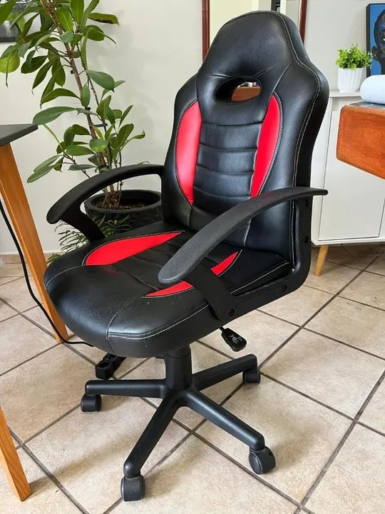 Cadeira Mig Gamer Or Design - Pouco usada (motivo mudança) - Foto 4