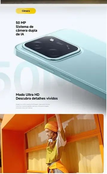 LANÇAMENTO POCO C85 - NOVO LACRADO - 4G COM FUNÇÃO NFC - DUAL CHIP - ORIGINAL - Foto 4