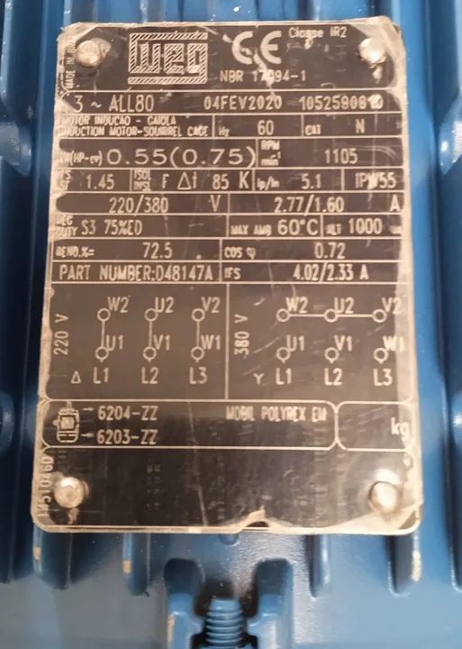 Motor Ventilador Condensadora Chiller Hitachi Rcu2amfl/mfp - Foto 5