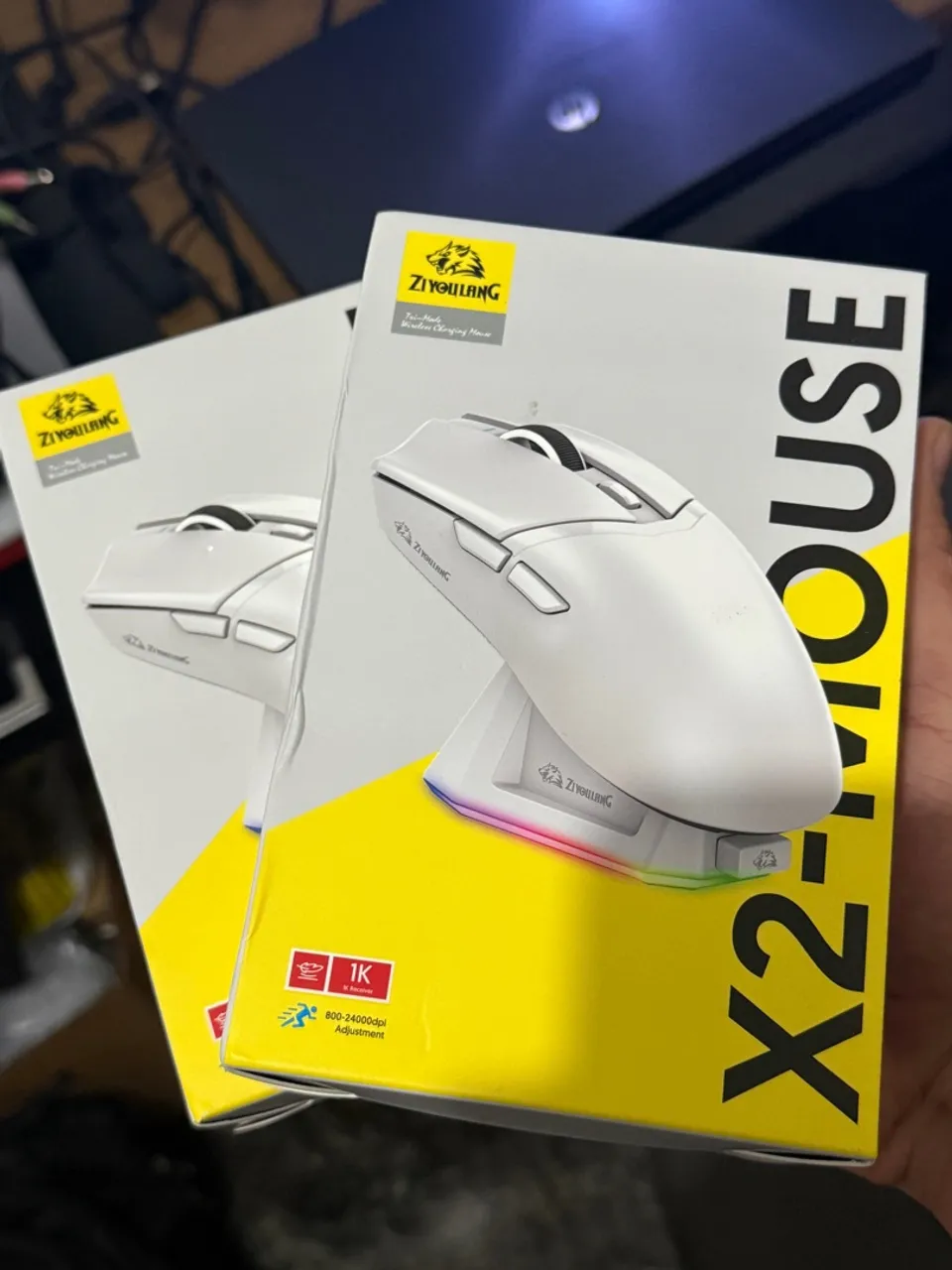 Mouse Gamer Wireless Ziyoulang X2