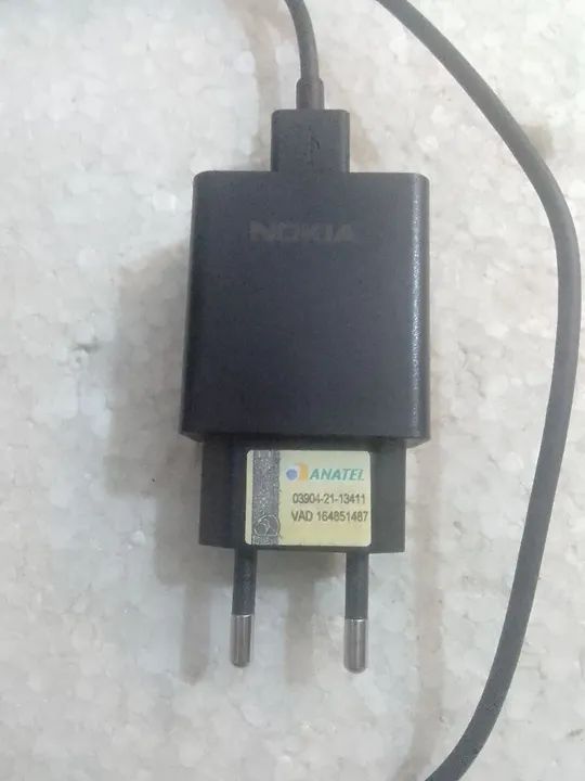 Carregador original Nokia, compatível com Moto, Sam e outros