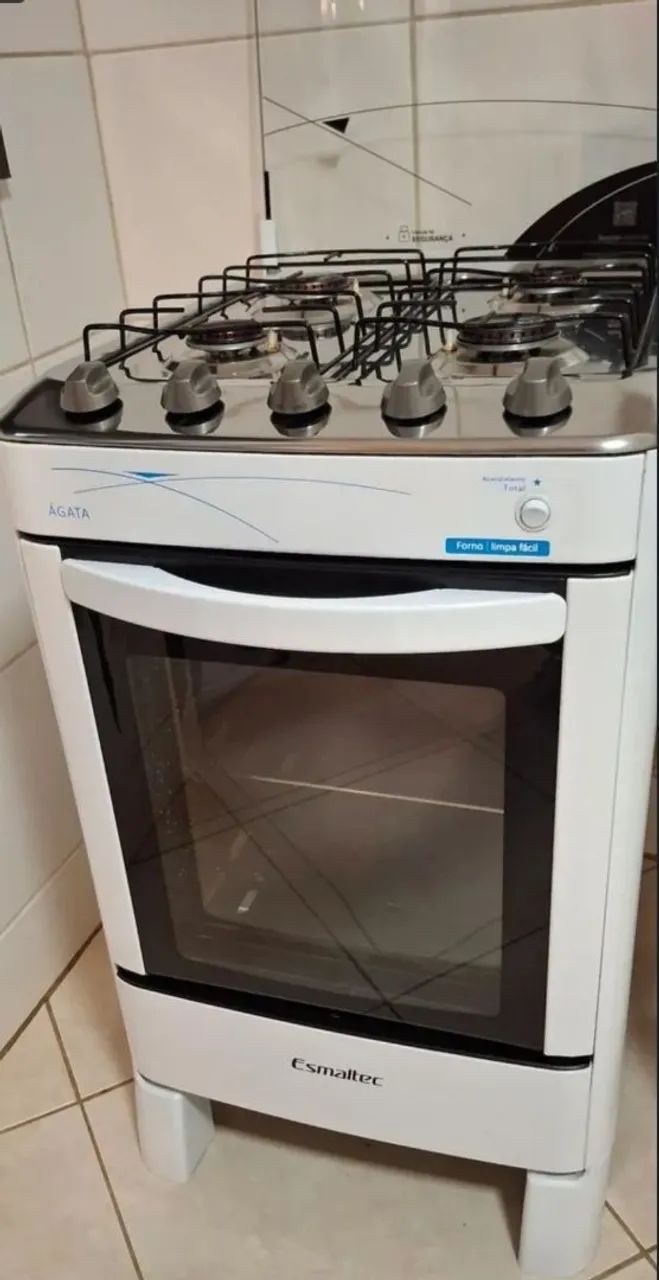 FOGÃO ESMALTEC AUTOMÁTICO SEMINOVO  - Foto 2