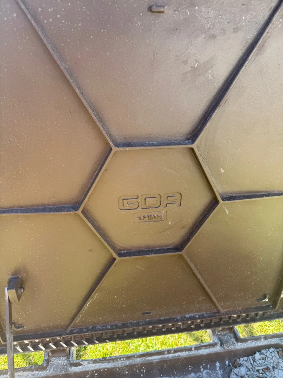 Tampa de casa de máquina 80x80 GDA