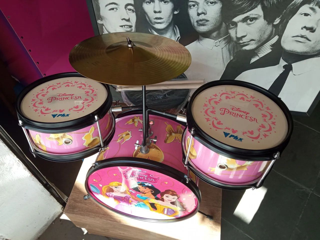 Bateria infantil princesa/Disney