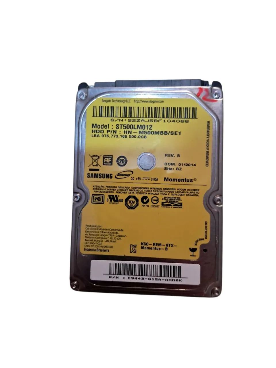 HD Samsung 500gb