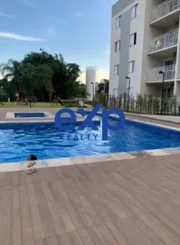 Apartamento novo de 2 dormitórios com piscina em Vargem Grande Paulista