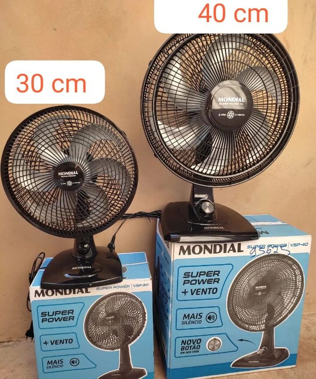 Ventilador 40 cm da mondial 