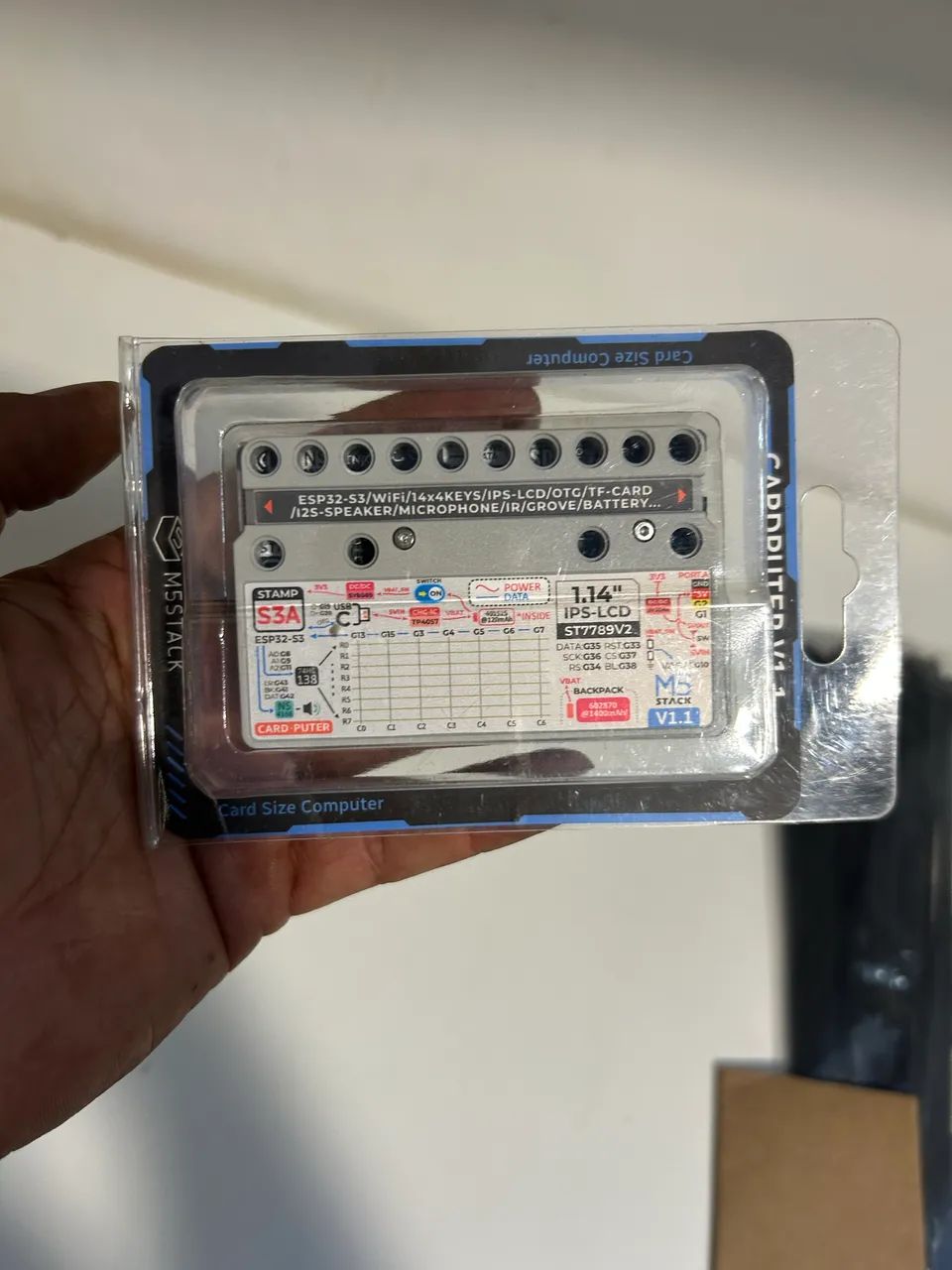 Card Computer Cartão Computador M5 Stamps3 Stack Esp32 Ofc - Foto 4