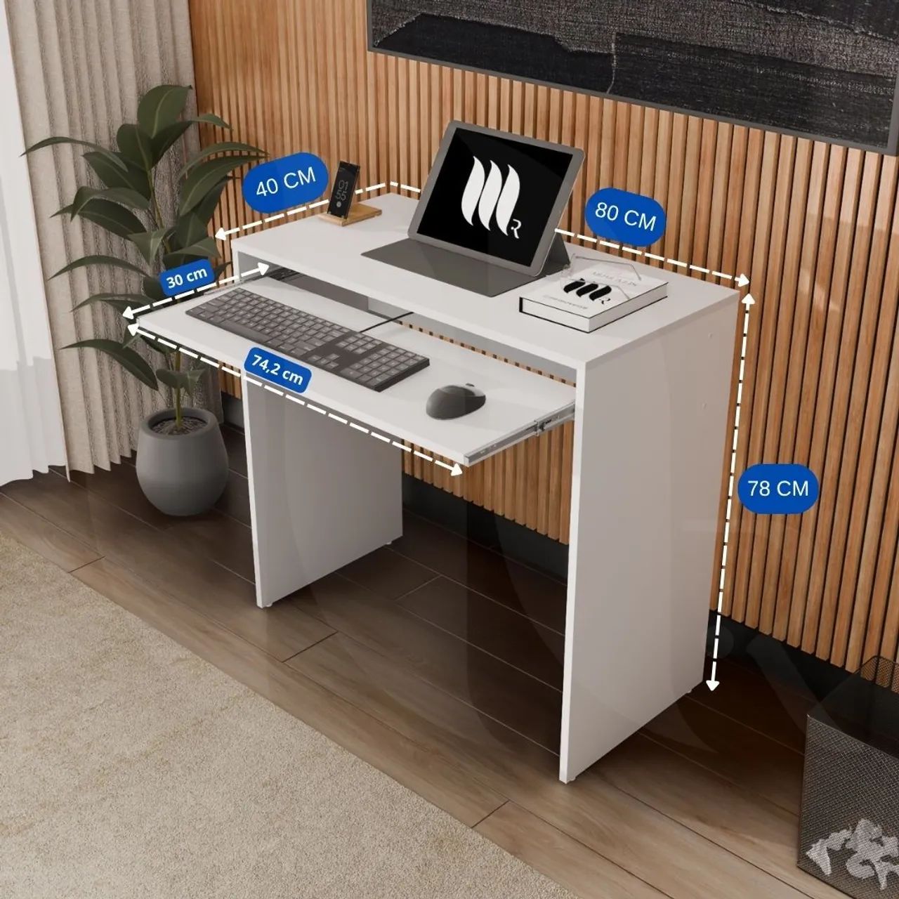 Escrivaninha Para Computador MDF *NOVA* - Foto 5
