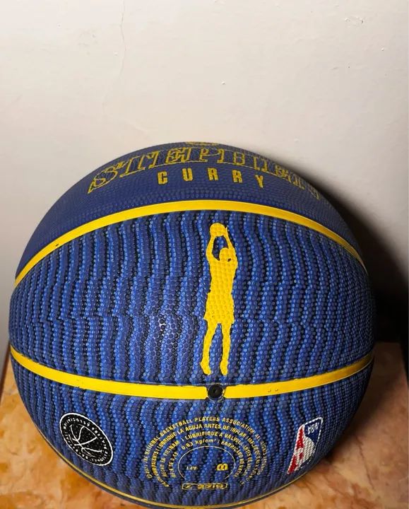 Bola de Basquete Golden States Warriors Stephen Curry 30 Wilson NBA - Foto 4