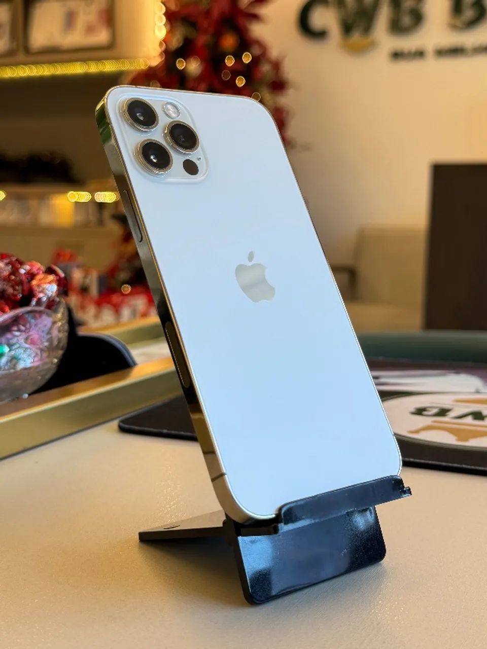 iPhone 12 Pro 256GB Gold - SEMINOVO - LOJA FÍSICA - Celulares e