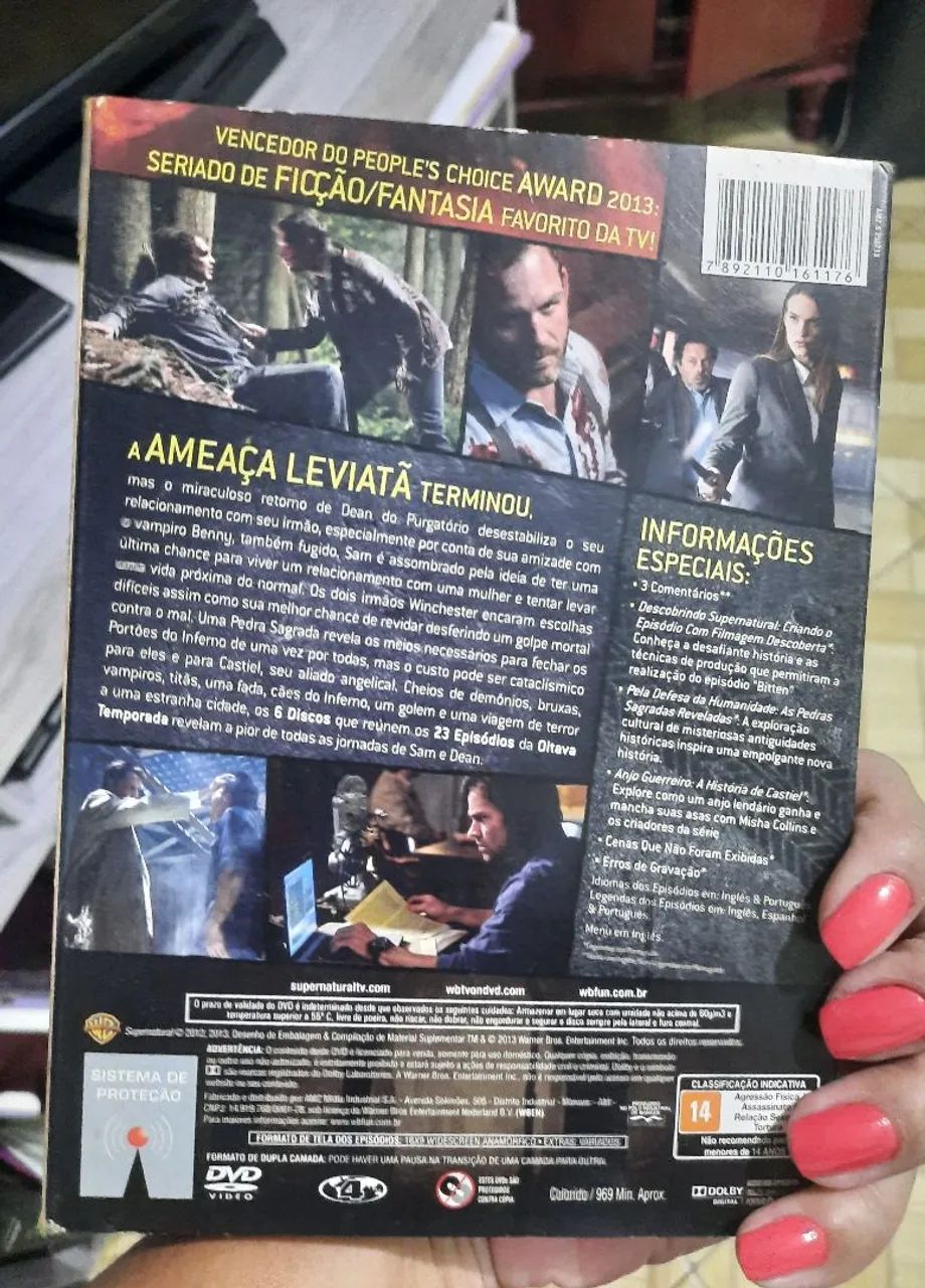 Box DVD Supernatural Temporada 8 completa  - Foto 2