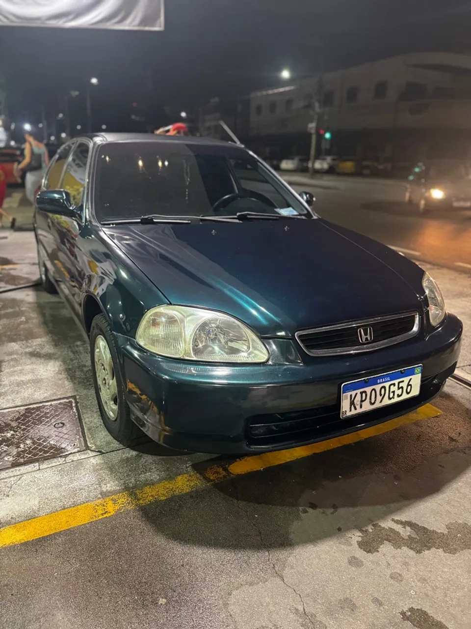 Honda Civic LX Automático 1998 - 94 mil km | 3º dono | Manual + Chave Reserva