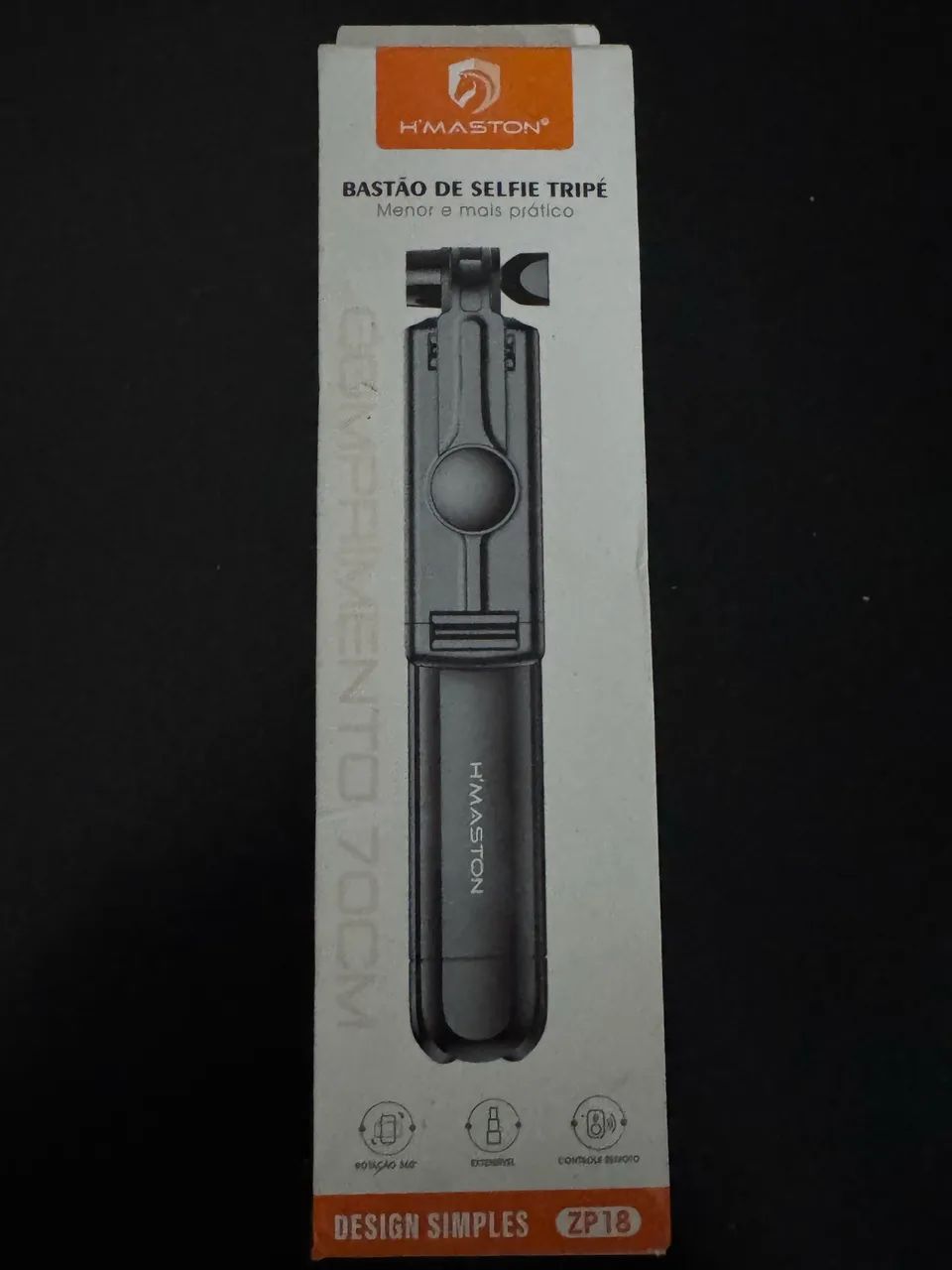 bastão/pau de selfie tripé - Foto 5