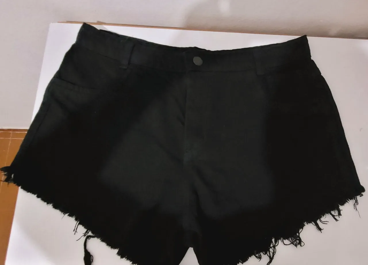 Short Jeans Preto