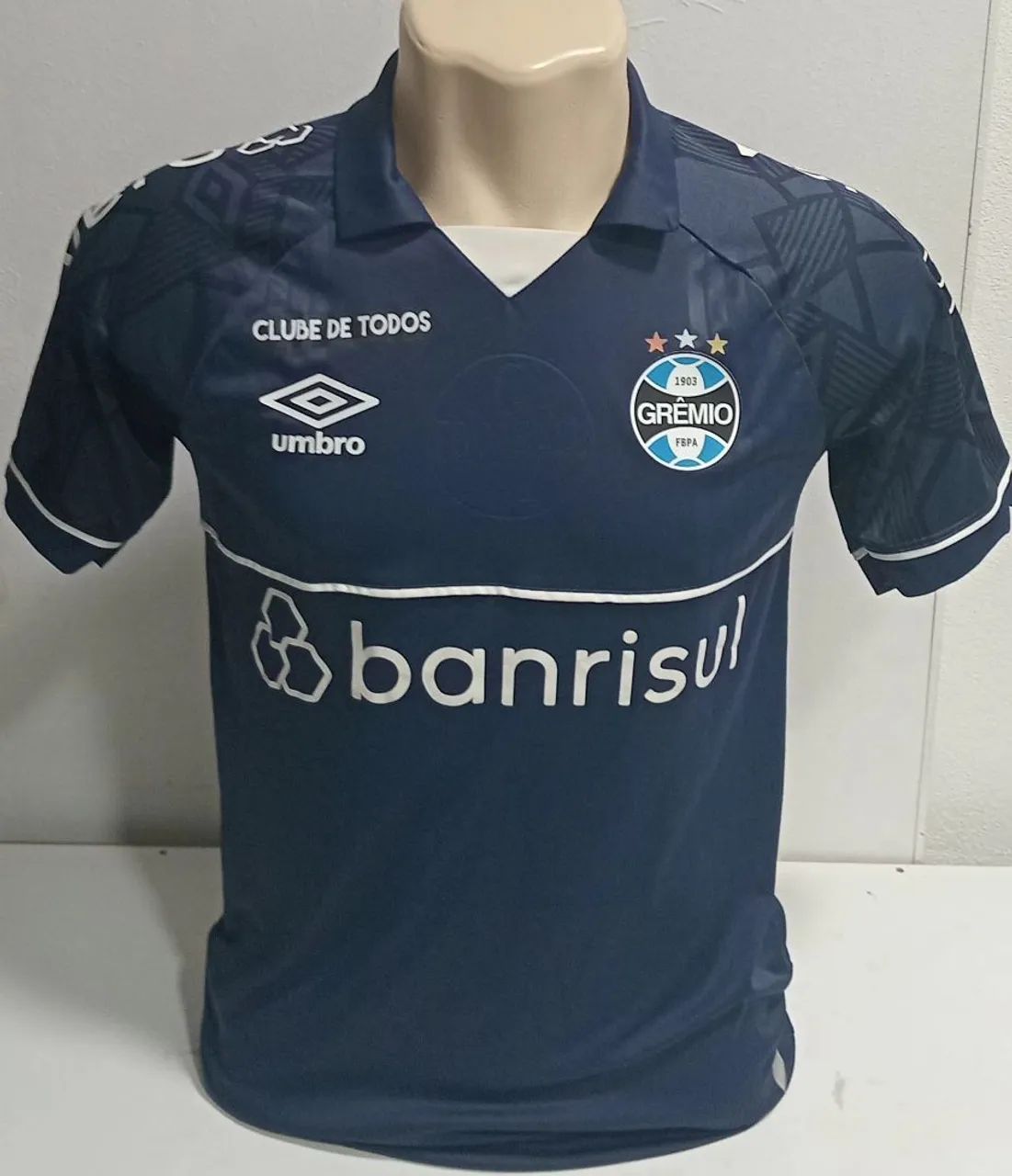 Camiseta Grêmio - Oficial - Banrisul