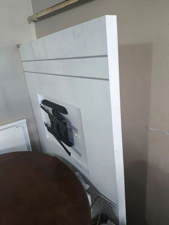 Painel de TV em madeira maciça  - Foto 2