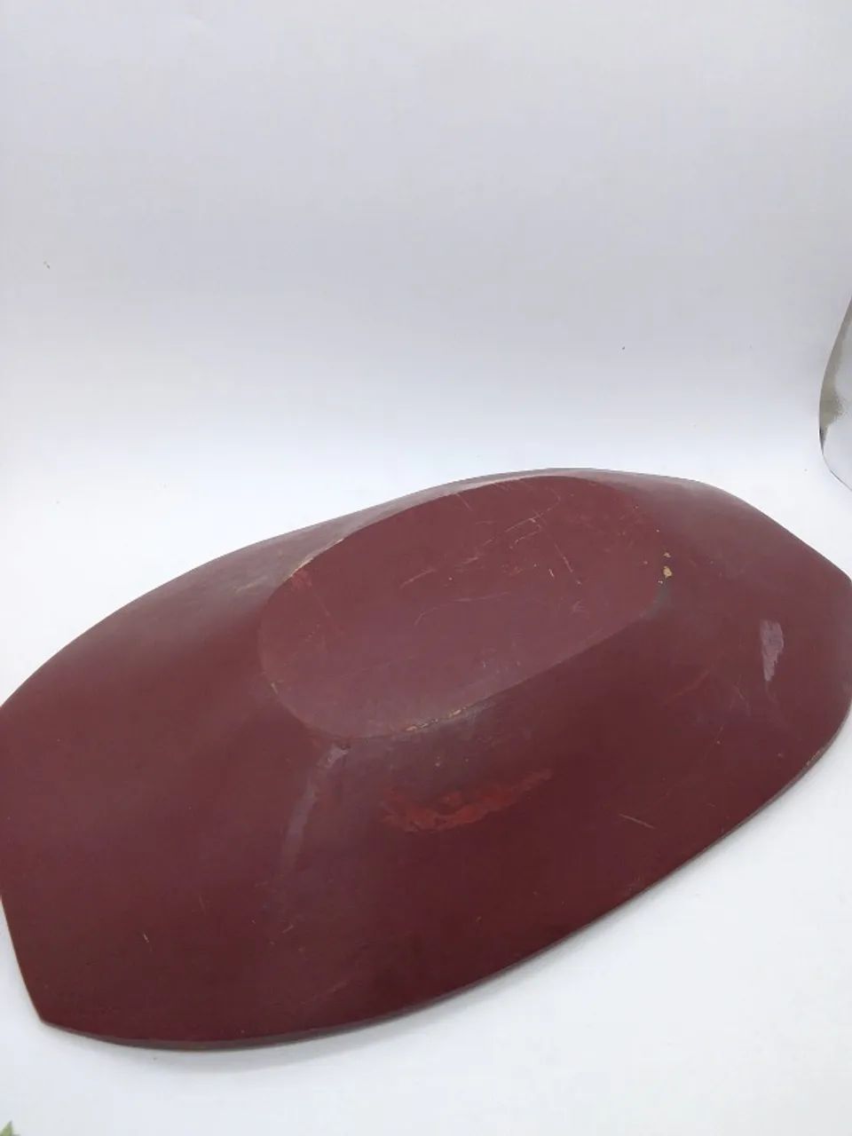 Fruteira Rustica Madeira Frutas Artificiais Anos 90 -44 Cms - Foto 5