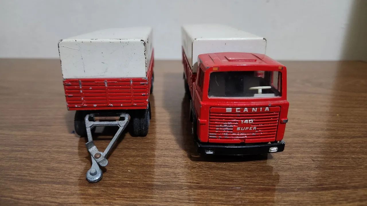 Miniatura Caminhão Scania Tekno Dinamarca  - Foto 5