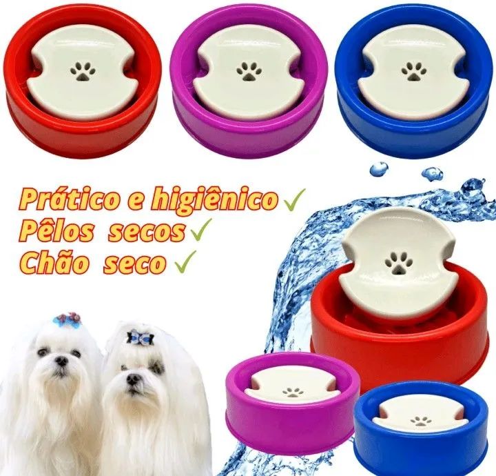 Bebedouro/Comedouro para Cães e Gatos - Antivazamento