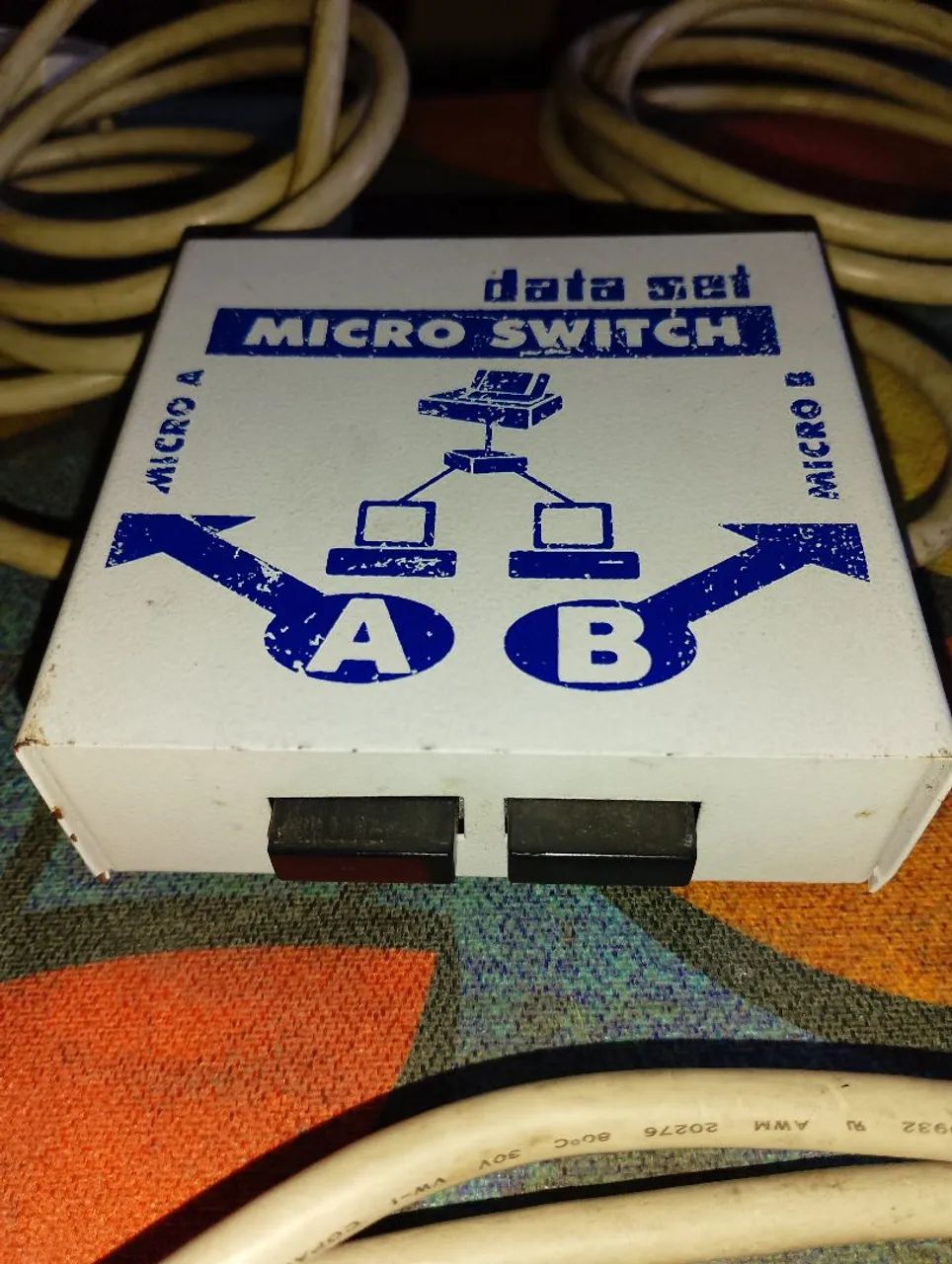 Micro Seitch Porta Paralela db25 2 em 1 - Foto 2