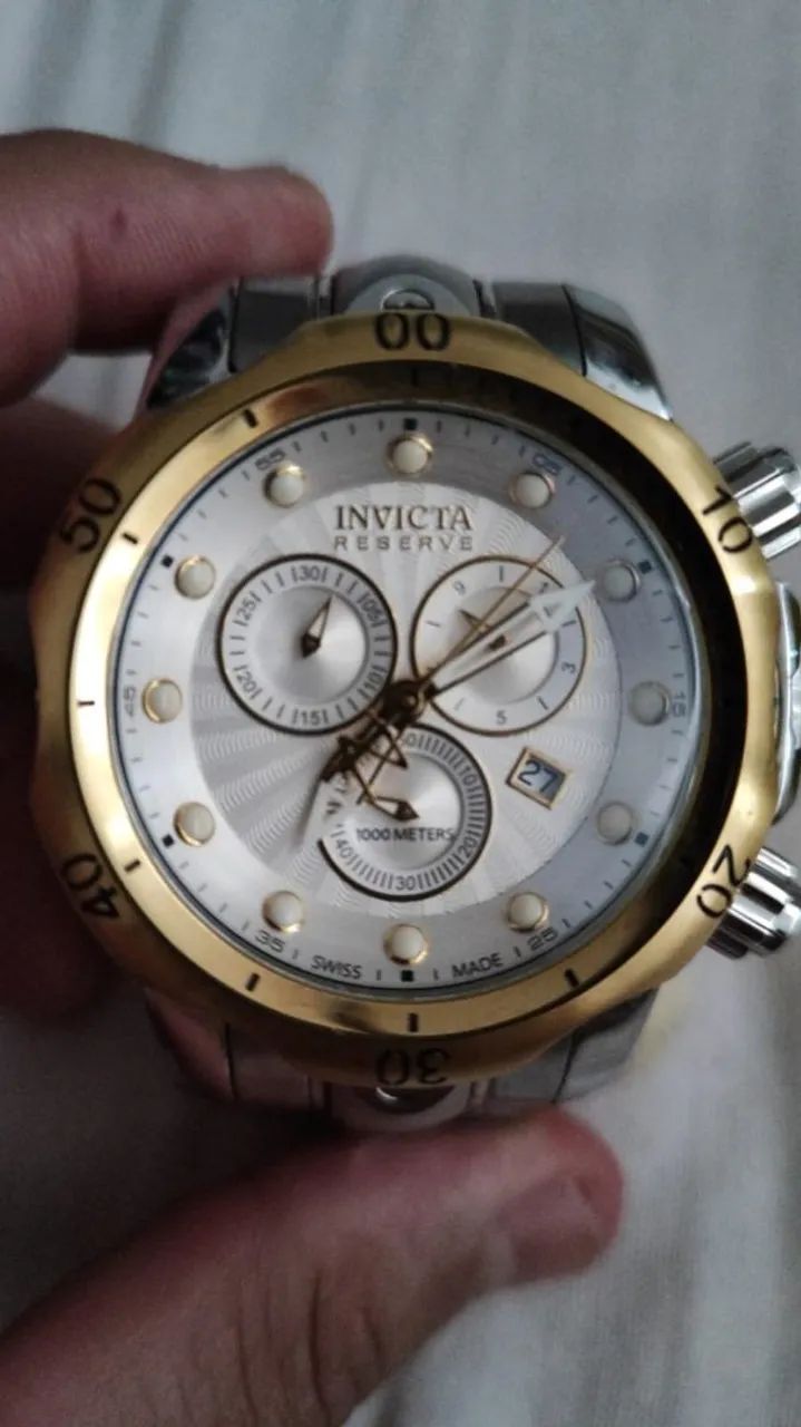 Relógio Invicta Venom Cronógrafo Masculino - Foto 5