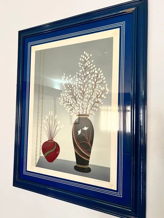 Quadro Decorativo com Flores - Foto 2