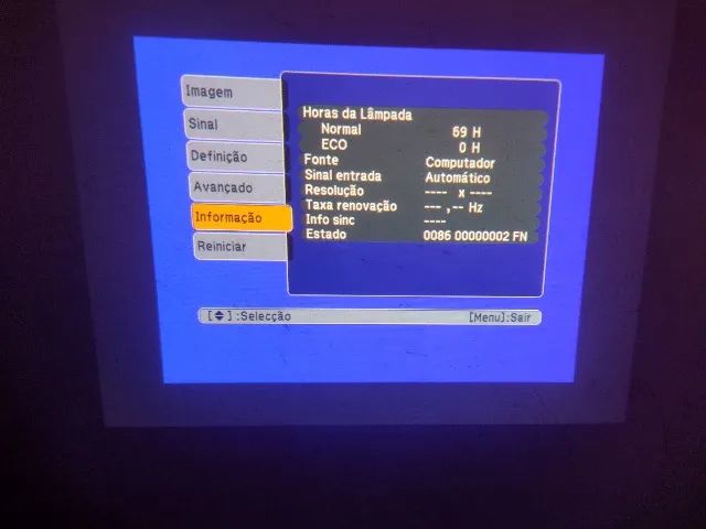 PROJETOR EPSON POWERLITE X41+ H843A-3600 lumens-Conectividade Wireless- super novo - Foto 5